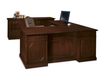 Kimball Senator L-Shape Desk